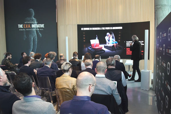 Progetto E.V.A. al Volvo Studio Milano